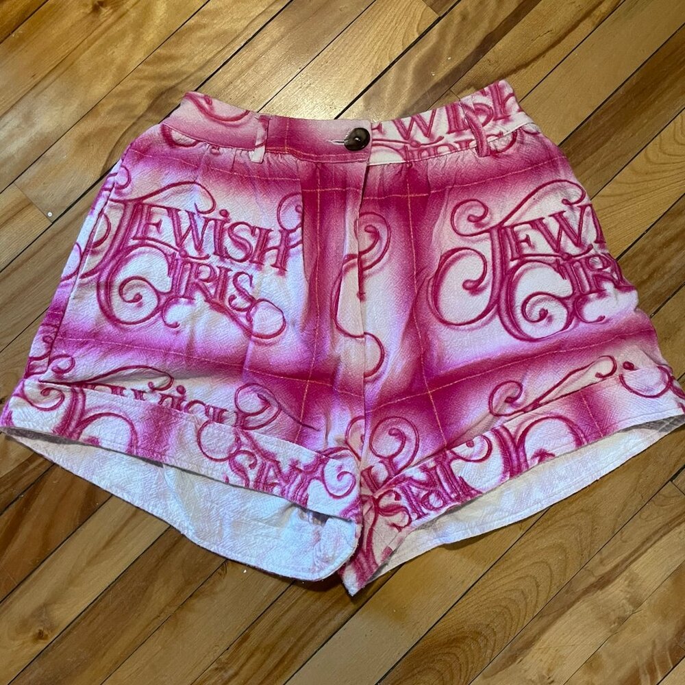 Limited Edition Fashion Brand Company Jewish Girl Shorts - Picture 2 of 5